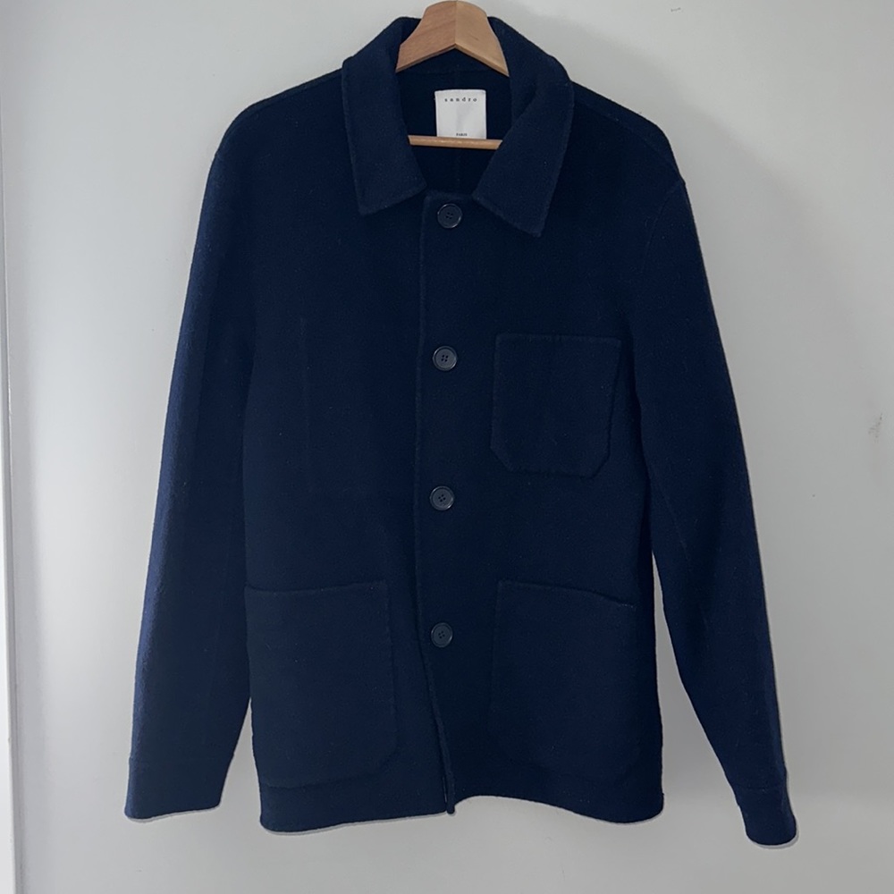 Sandro Paris- Wool Jacket - Picture 3 of 16